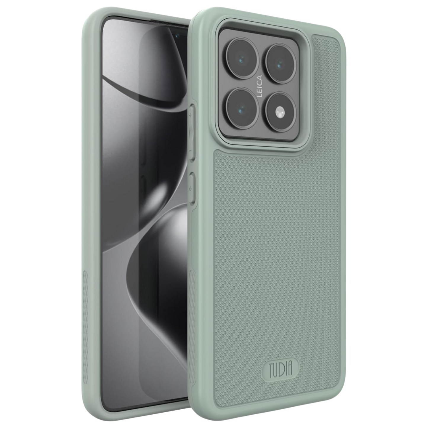 Green Lily MergeGrip Heavy Duty Case for Xiaomi 14T 5G (2024) – Rugged Shockproof Protective Phone Cover