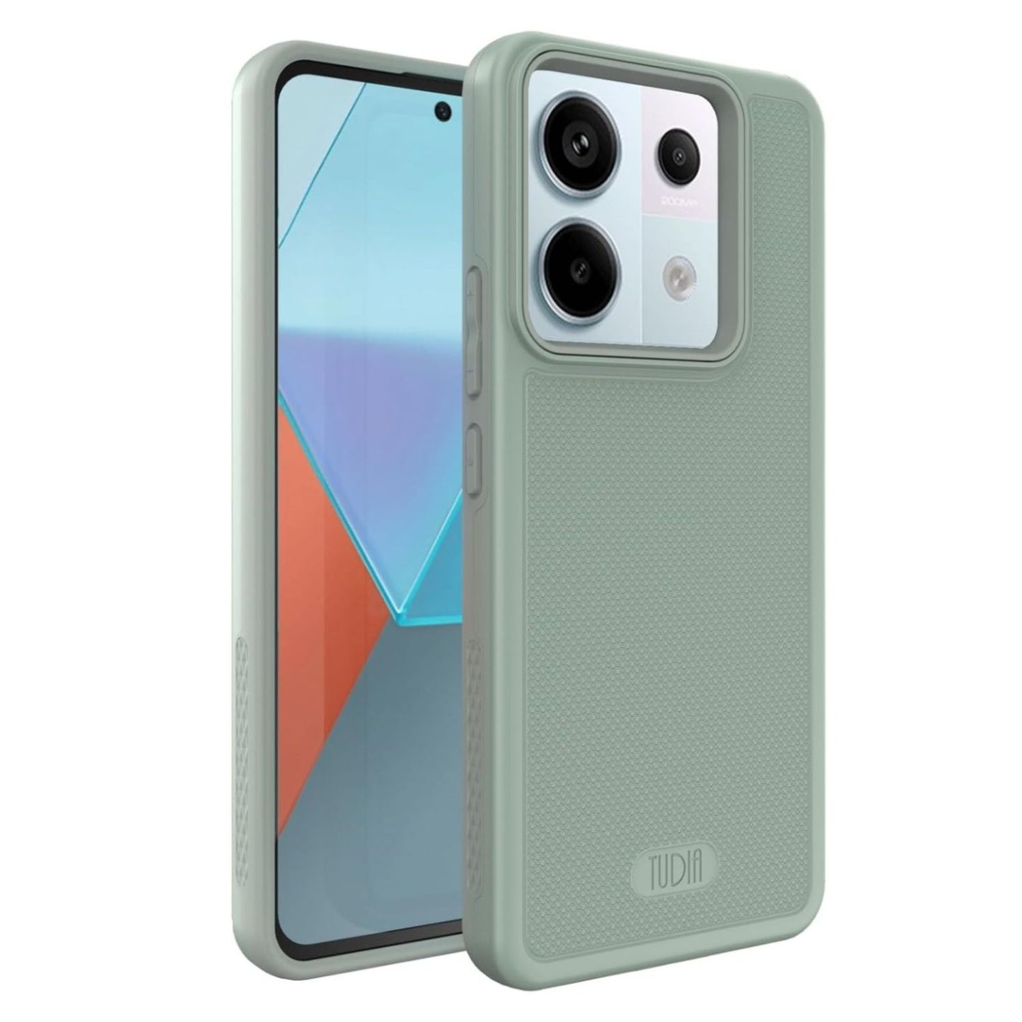 Green Lily MergeGrip Heavy Duty Case for Xiaomi Redmi Note 13 Pro 5G / Poco X6 5G (2024) – Rugged Shockproof Protective Cover