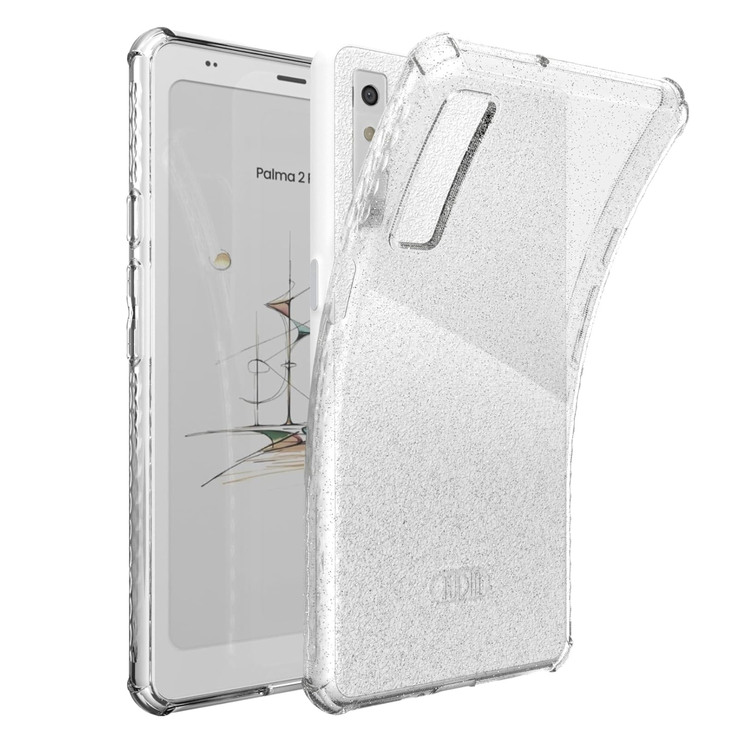 TUDIA SKN Clear for Boox Palma 2 PRO Case | Anti-Yellowing – TUDIA