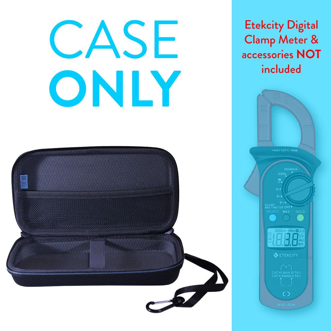 EVA Storage Carrying Case Compatible With Etekcity Digital Multimeter MSR-C600 Clamp Meter - TUDIA Products