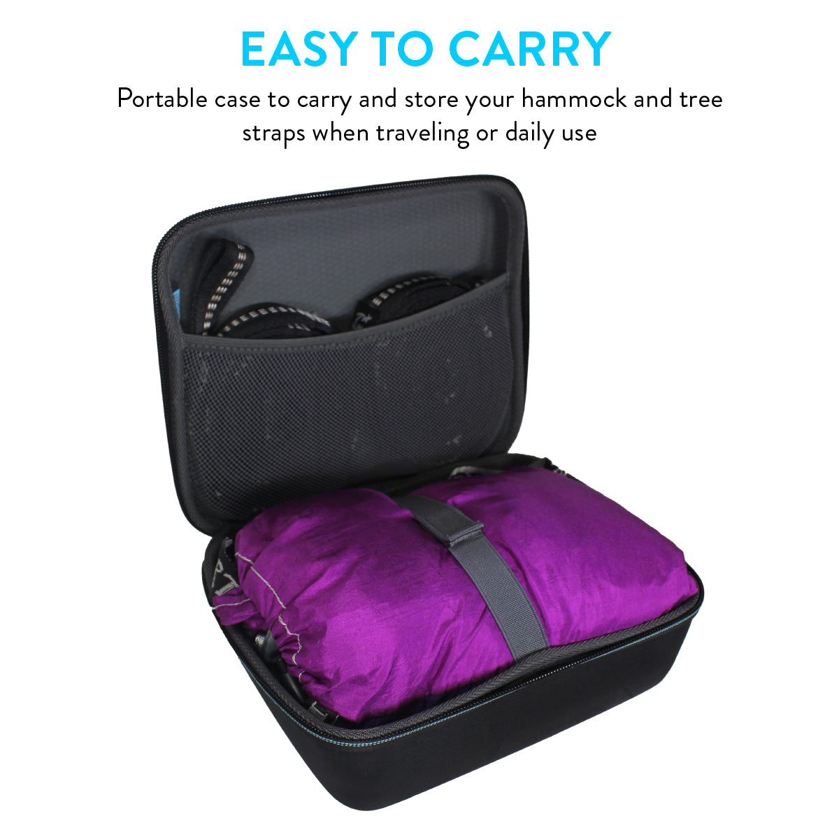 EVA Storage Carrying Case for Hammock and Tree Straps