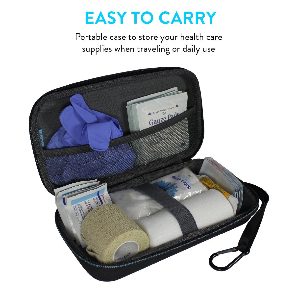 EVA Storage Carrying Case for First Aid Kit, Medical Supplies, Emergency Survival Kit - TUDIA Products