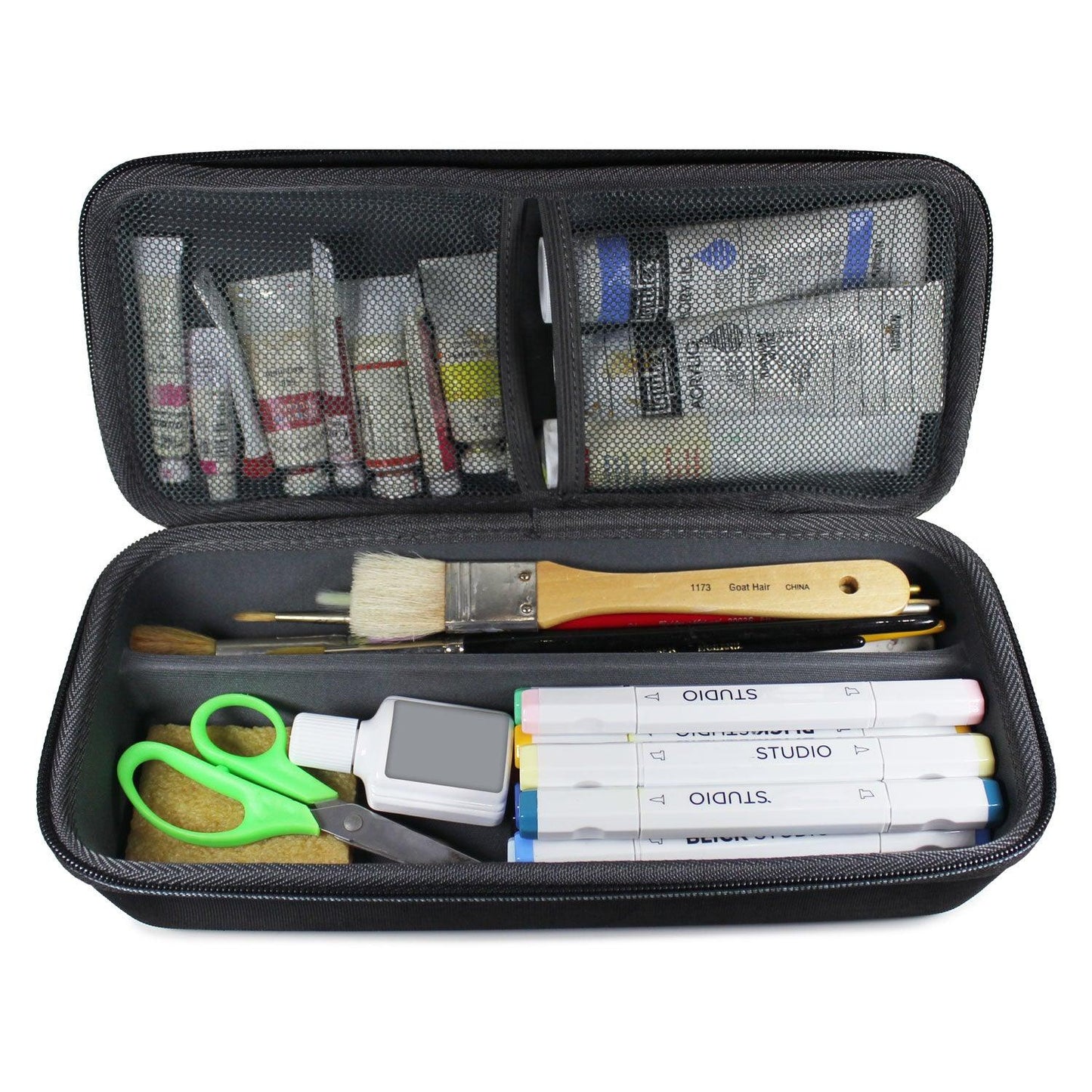 EVA Storage Carrying Case for Art Supplies / Paint Brushes / Markers / Sketching Supplies - TUDIA Products