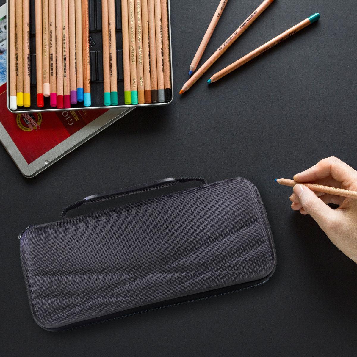 EVA Storage Carrying Case for Art Supplies / Paint Brushes / Markers / Sketching Supplies - TUDIA Products
