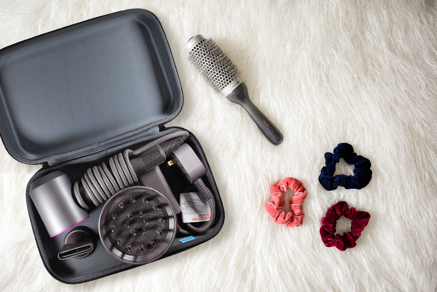 EVA Storage Carrying Case for Dyson Supersonic Hair Dryer and Accessories