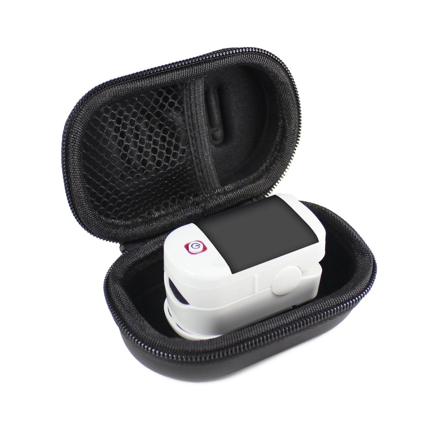EVA STORAGE CARRYING CASE FOR FINGERTIP PULSE OXIMETER BLOOD OXYGEN SATURATION MONITOR - TUDIA Products