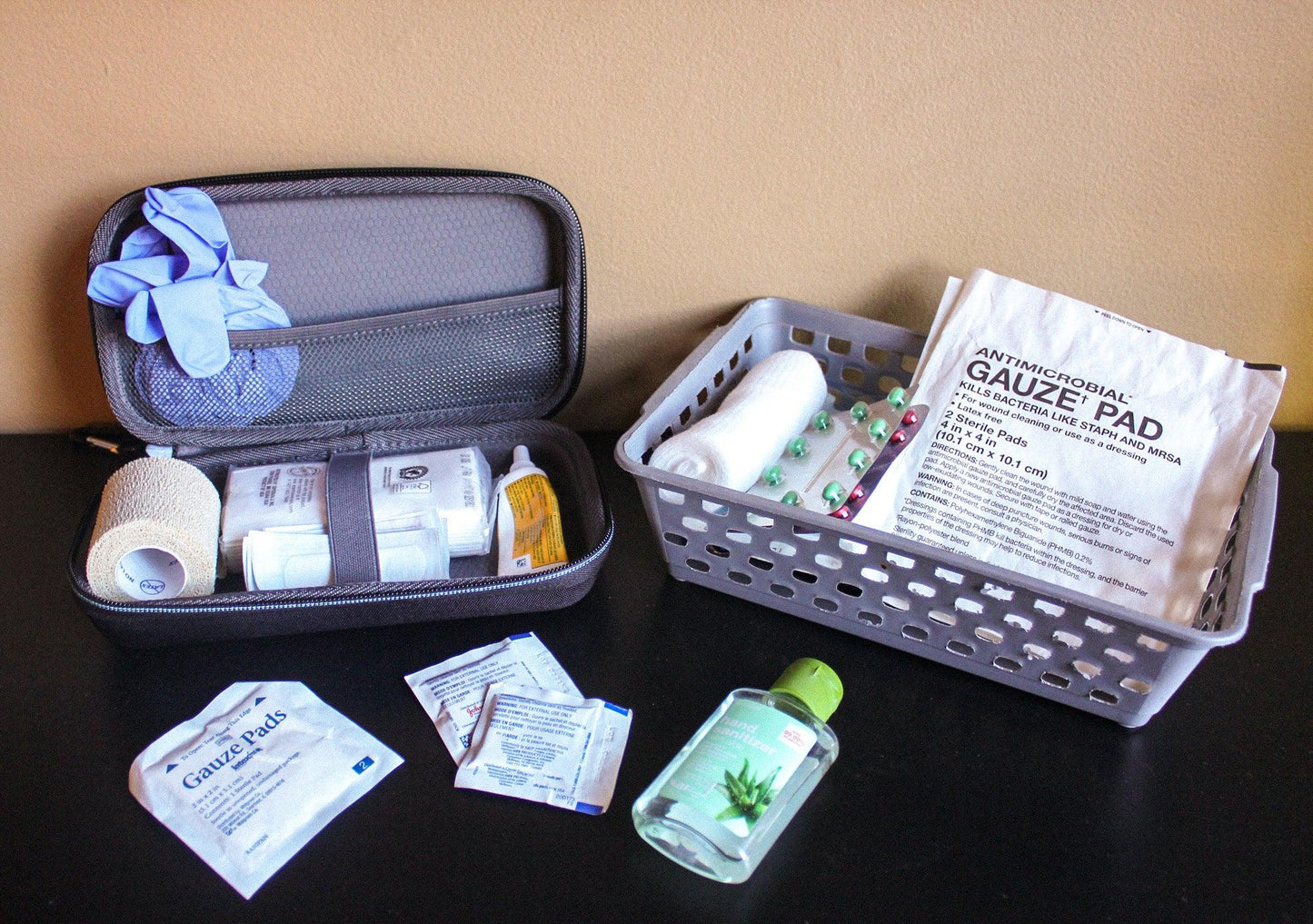 EVA Storage Carrying Case for First Aid Kit, Medical Supplies, Emergency Survival Kit - TUDIA Products