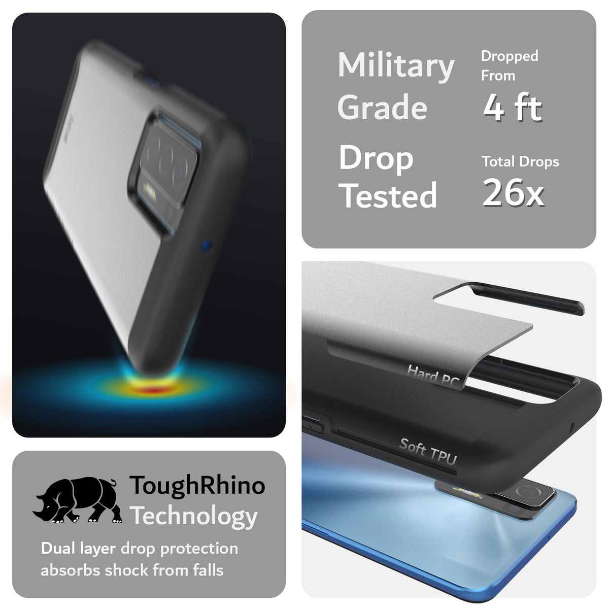 Spigen Funda Tough Armor Samsung Galaxy S24 Plus Black - Comprar online