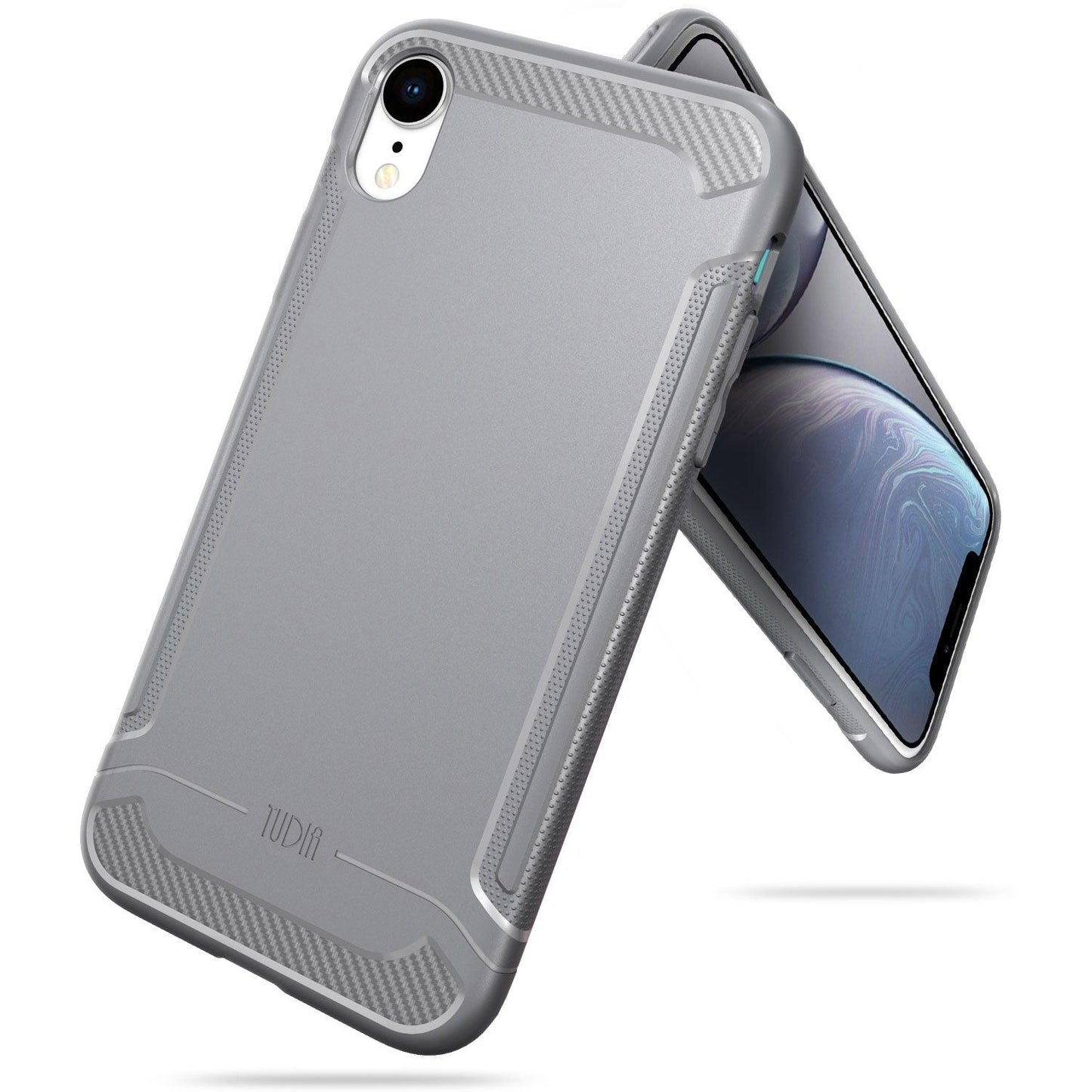 Apple iPhone XR Case LINN Carbon Fiber Grip - TUDIA Products