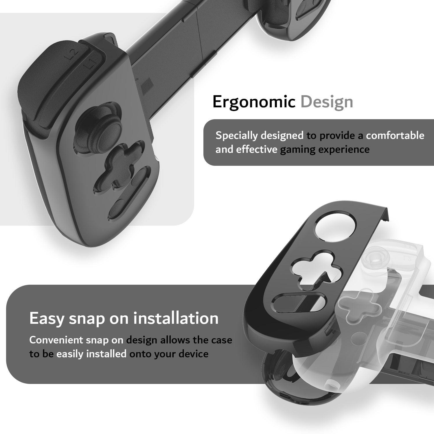 TUDIA Backbone One iOS Series Hard Shell Protective Case with Ergonomic Grip Design