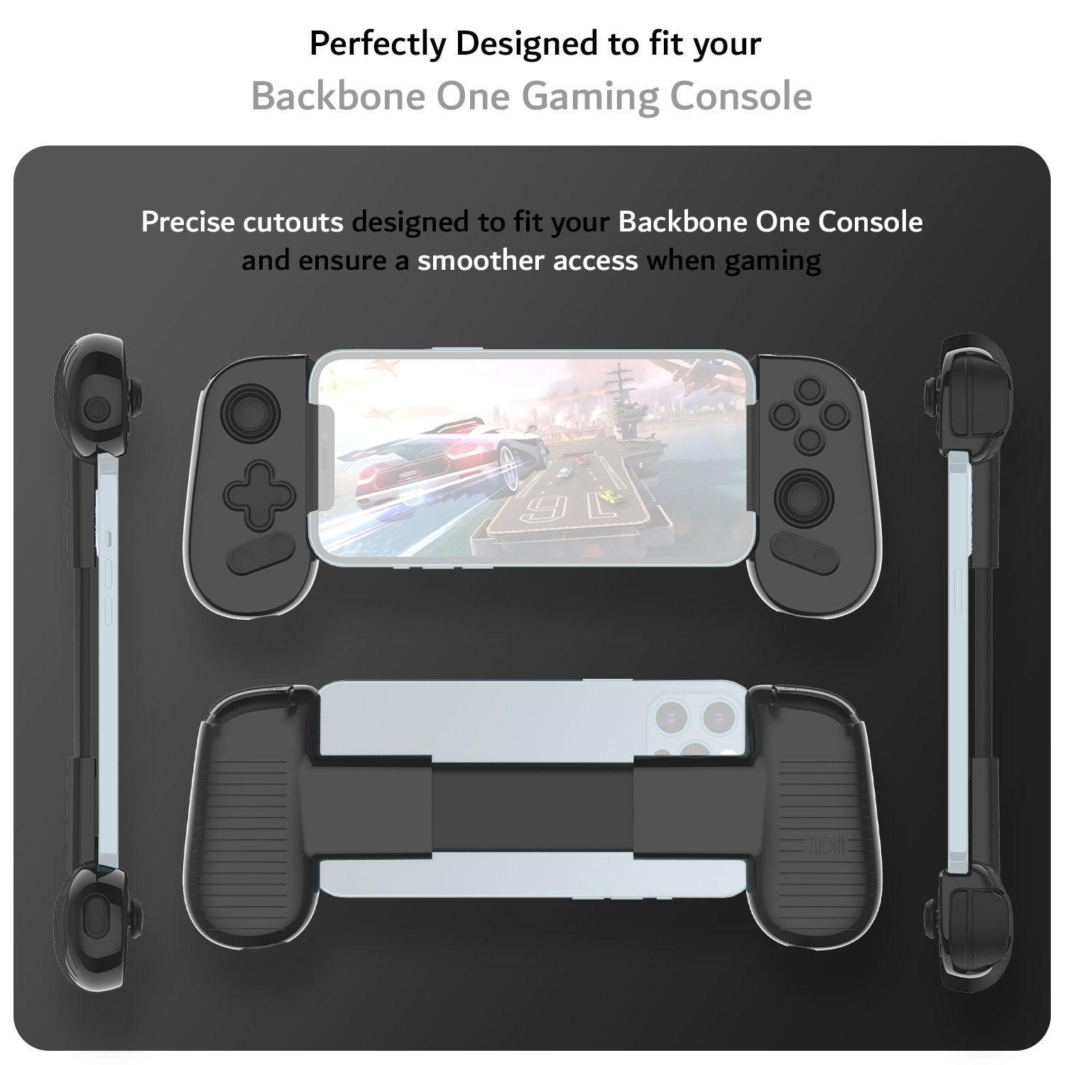 TUDIA Hard Shell Protective Case for Backbone One iOS Series Gaming Controller – Durable, Slim Fit Console Cover