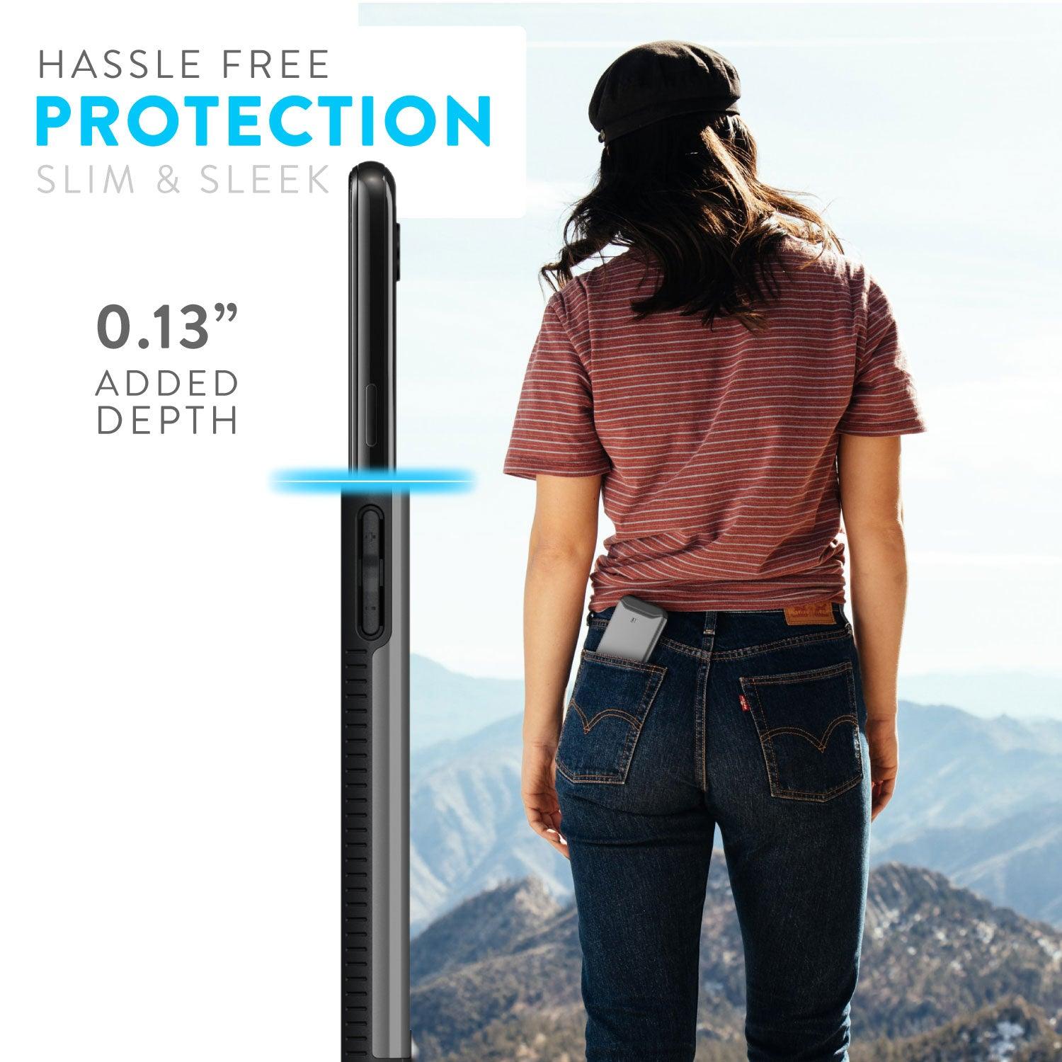 TUDIA Merge Case for Google Pixel 3 XL – Dual Layer Rugged Heavy Duty Protection Phone Cover