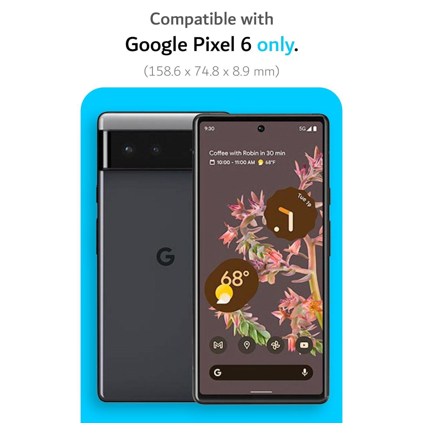 Google Pixel 6 Case Merge Heavy Duty Dual Layer - TUDIA Products