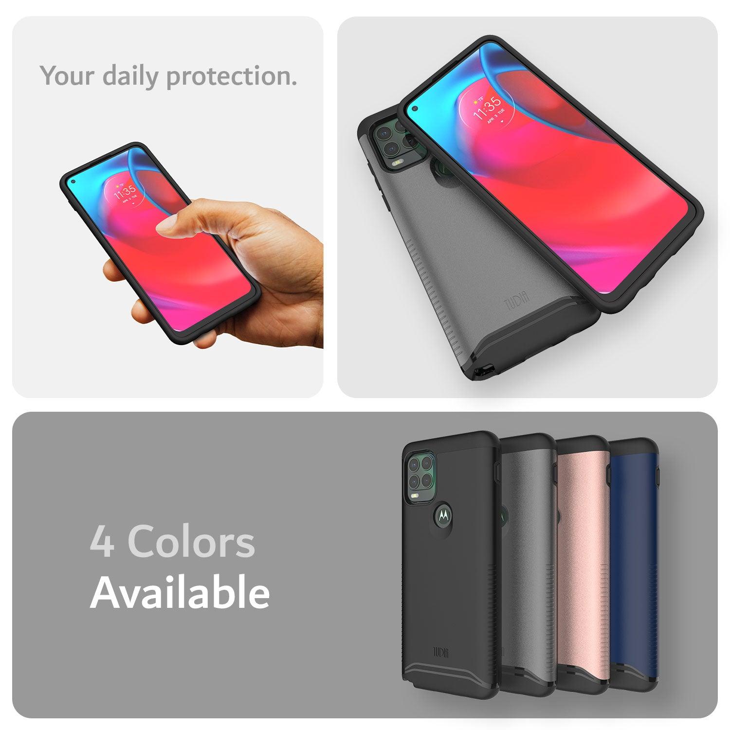 Motorola Moto G Stylus 5G (2021) Case MERGE Heavy Duty Dual Layer - TUDIA Products