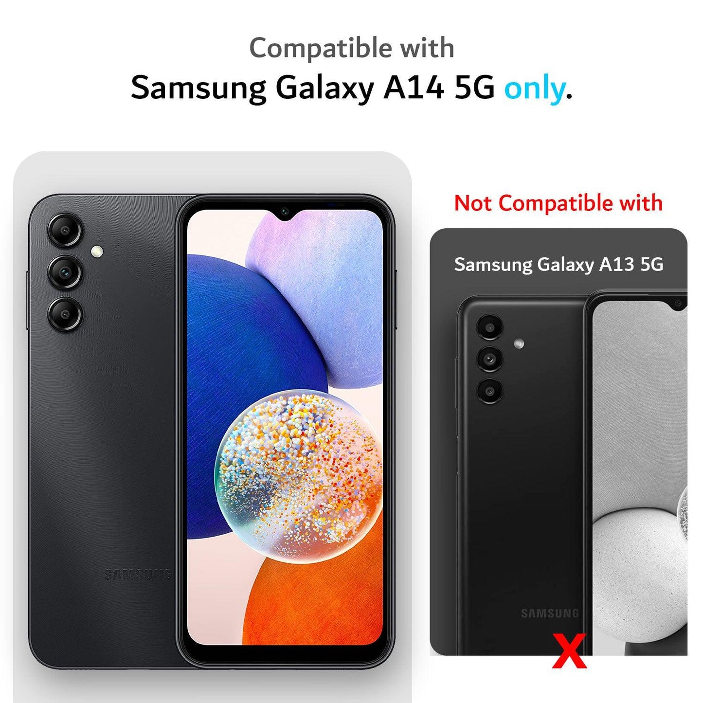 Samsung Galaxy A14 5G Case LINNGrip Non-Slip Ultra Slim - TUDIA Products