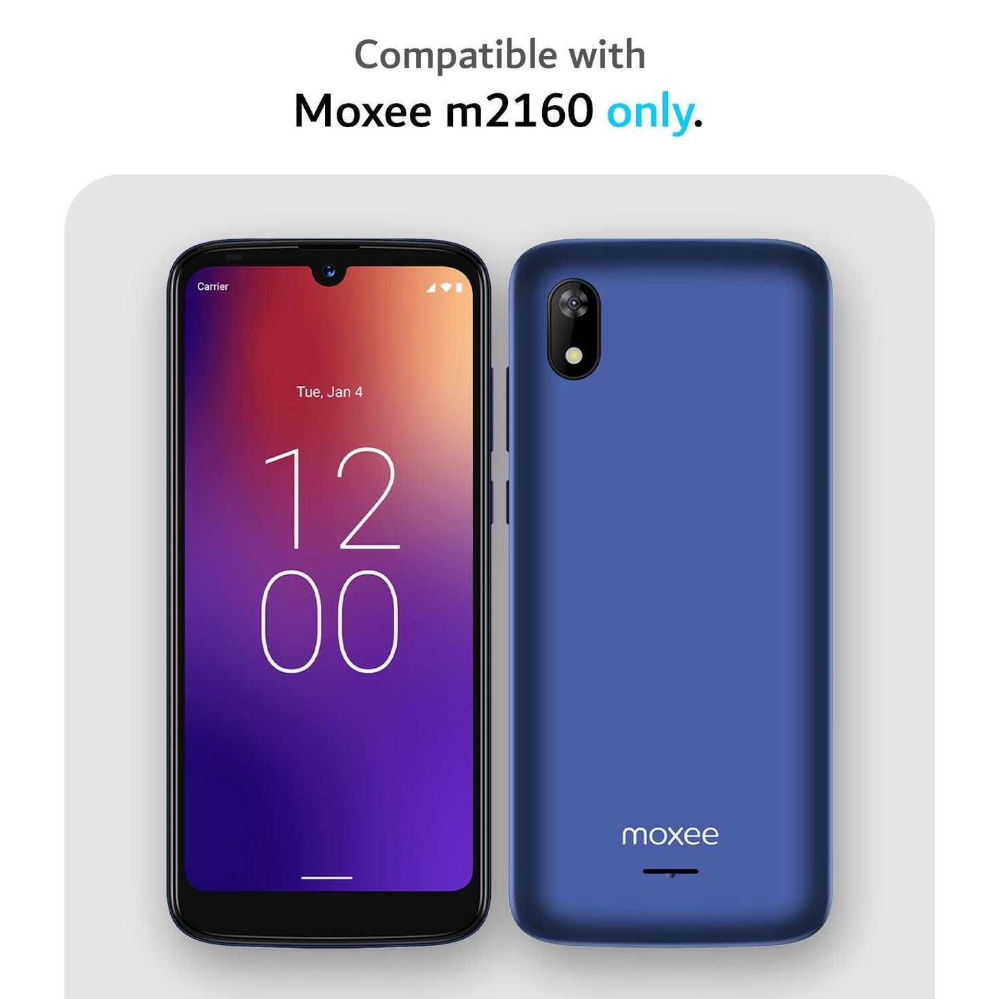 Moxee M2160 Phone Case MH-T6000 Case MergeGrip Heavy Duty DualShield - TUDIA Products