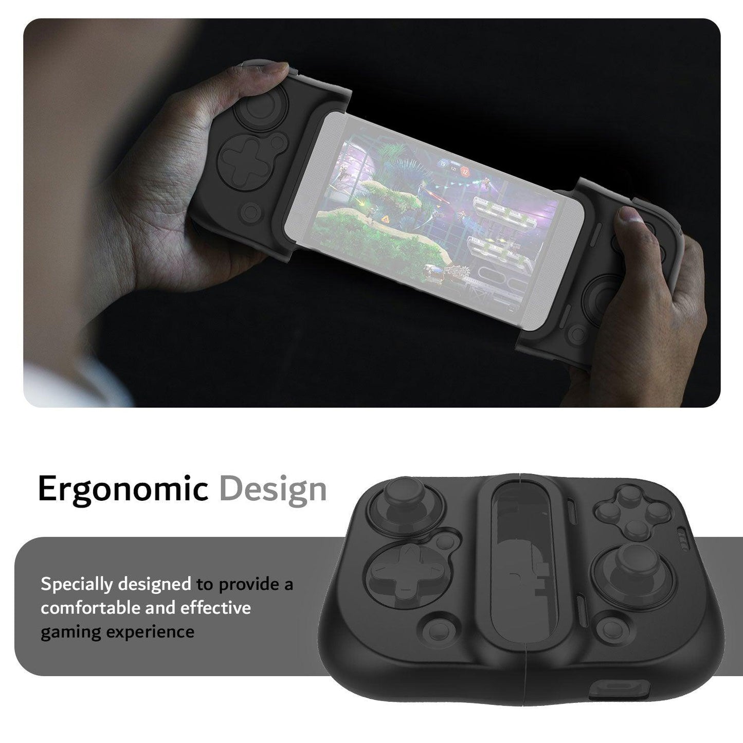 TUDIA Hard Shell Protective Case for Razer Kishi Mobile Gaming Controller – Ergonomic Razer Kishi Series Case