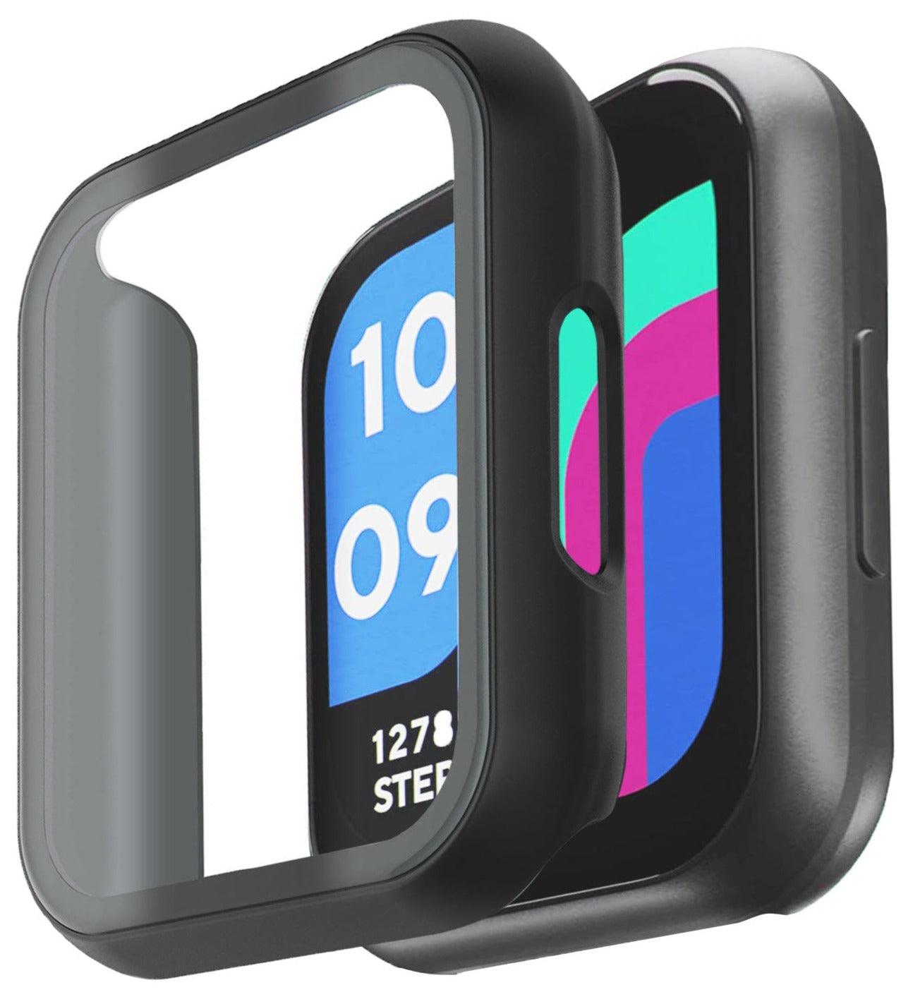 TUDIA protective case with built-in screen protector for Wyze Watch 47mm, shockproof slim TPU cover, durable smartwatch protection accessory