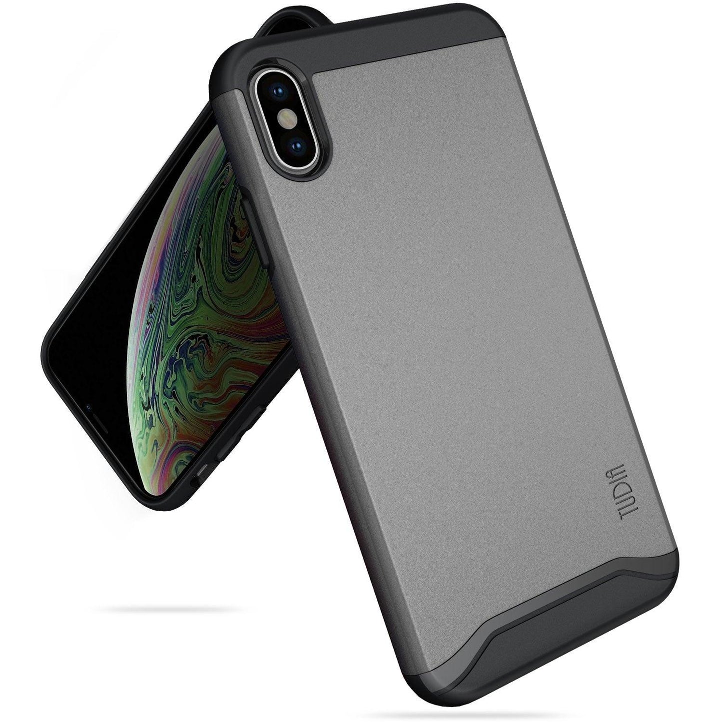 iPhone Xs Max 6.5" Case MERGE Heavy Duty Dual Layer - TUDIA Products