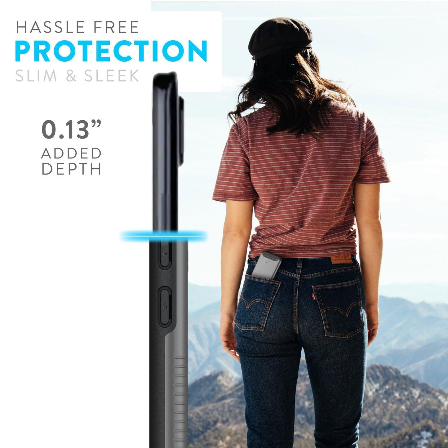ZTE Blade X1 5G phone case MERGE dual layer heavy duty slim protective cover with hassle free shock absorption