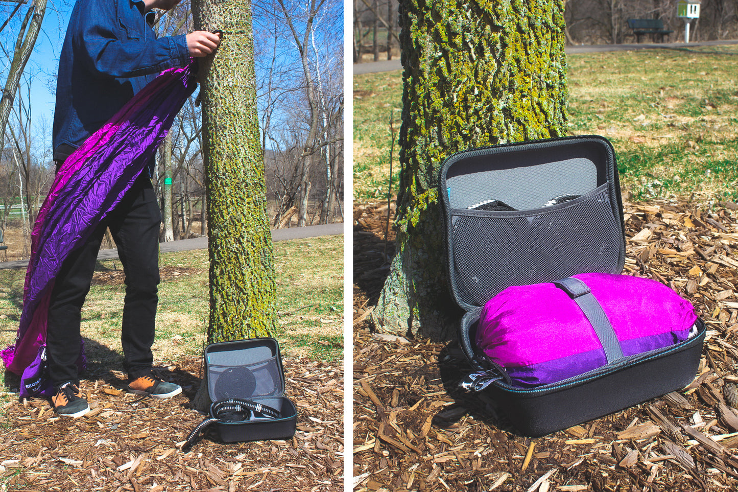 EVA Storage Carrying Case for Hammock and Tree Straps