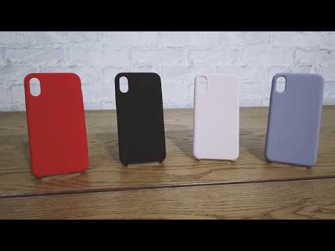 TUDIA Smooth Silicone Case for Apple iPhone Xs Max  – Soft, Slim, and Protective