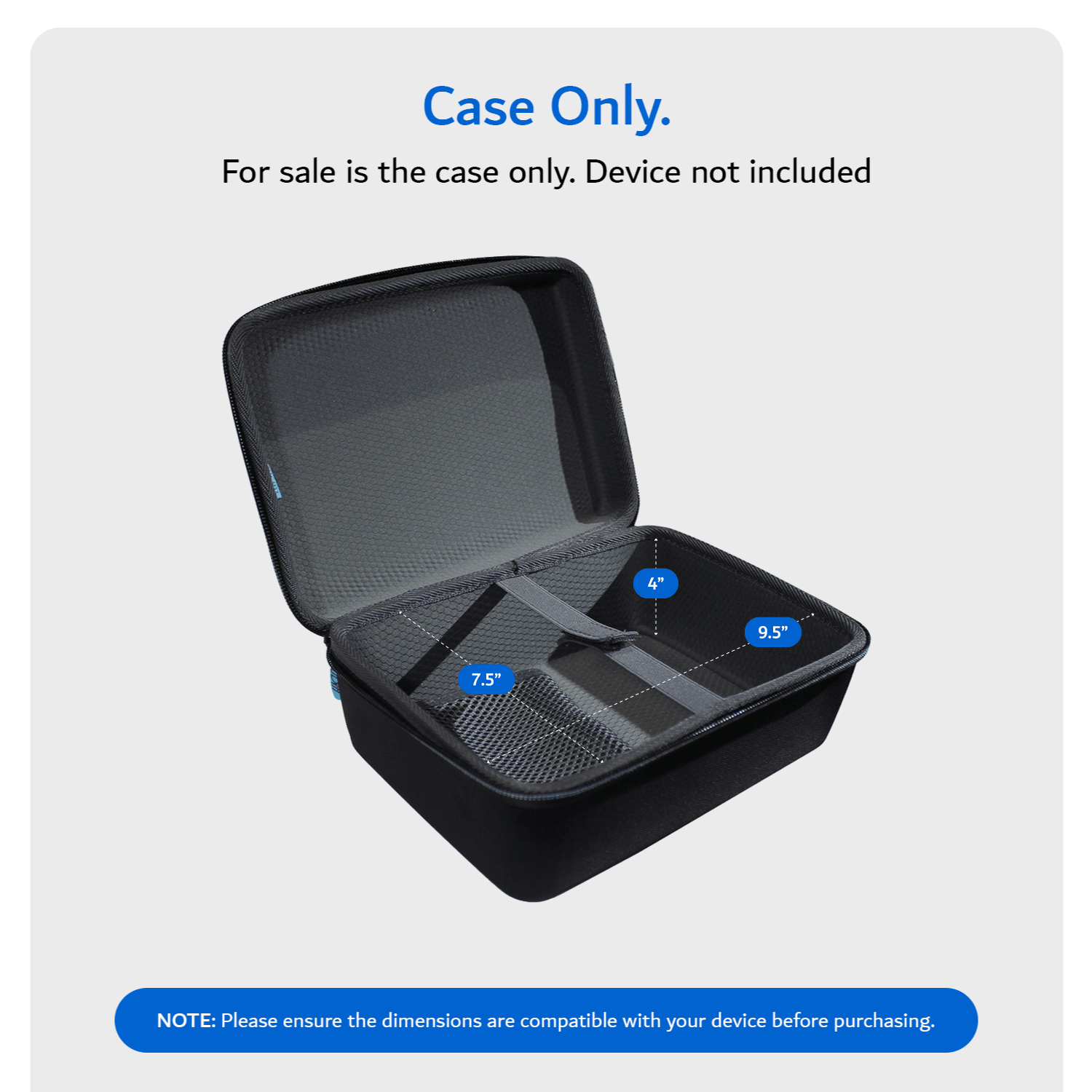 EVA Storage Carrying Case for Omron BP742N 5 Series Upper Arm Blood Pressure Monitor - TUDIA Products