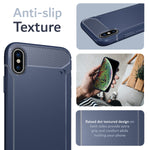 Carbon Fiber Grip TAMM  Apple iPhone X / XS Case