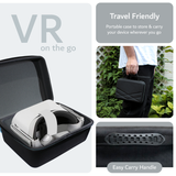 EVA Storage Carrying Case for Oculus Go VR Wireless Headset, Controller, and Charger