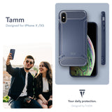 Apple iPhone X / XS Case TAMM Carbon Fiber Grip