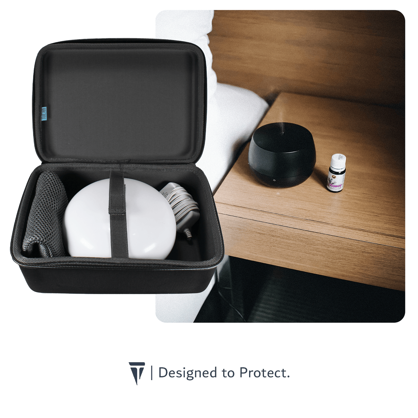 EVA Storage Carrying Case for Essential Oil Diffuser - TUDIA Products