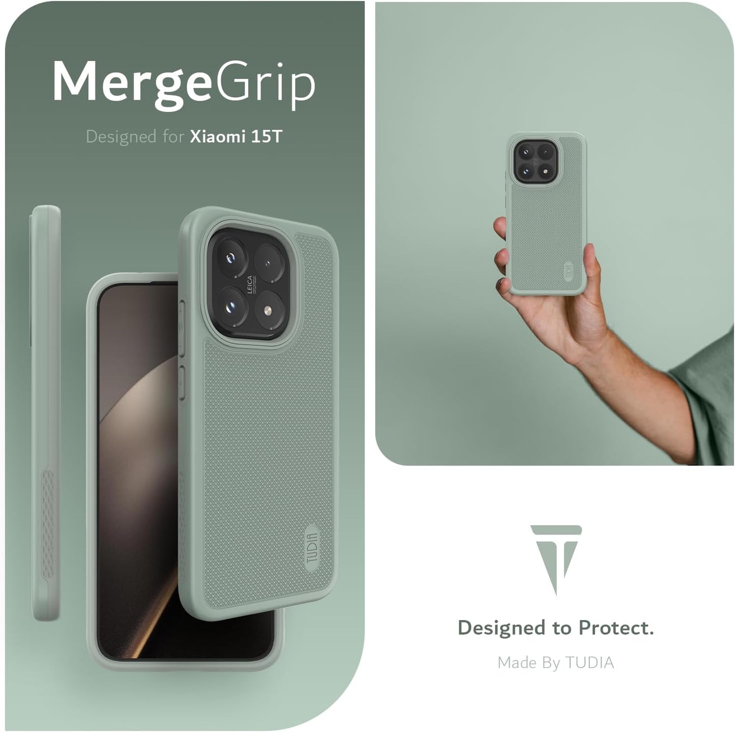 Xiaomi 15T 5G (2025) Case MergeGrip Heavy Duty