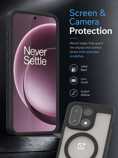 OnePlus 15 5G (2025) MagSafe Kickstad Case Lucion with Built-In Magnet