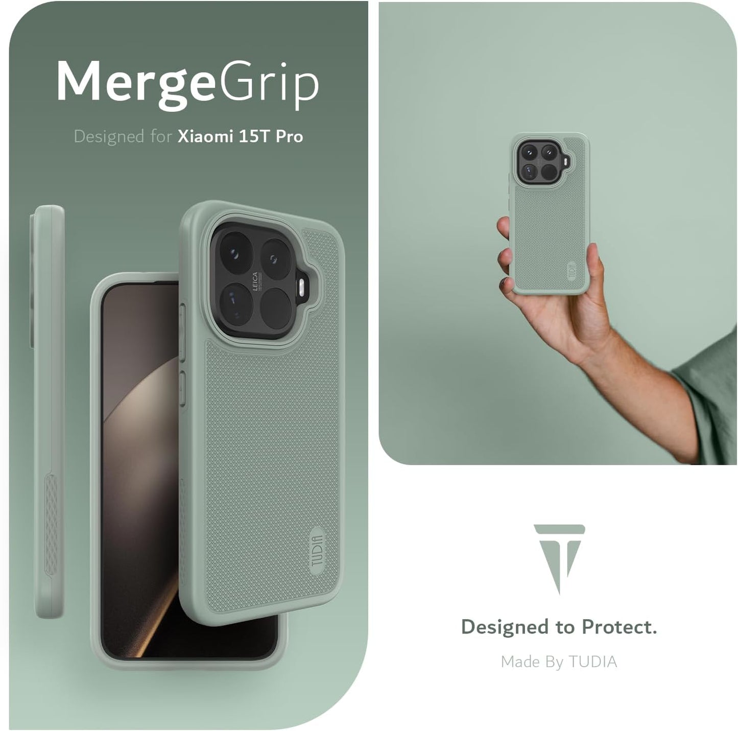 Xiaomi 15T Pro 5G (2025) Case MergeGrip Magsafe Heavy Duty