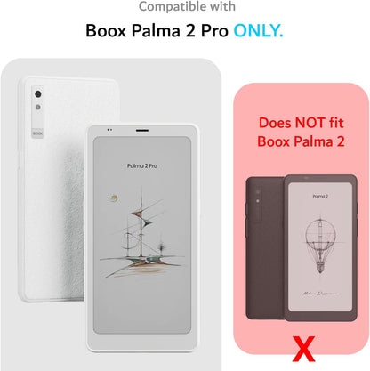 Boox Palma 2 PRO Clear Case Anti-Yellowing Silicone Gel Transparent TPU Bumper