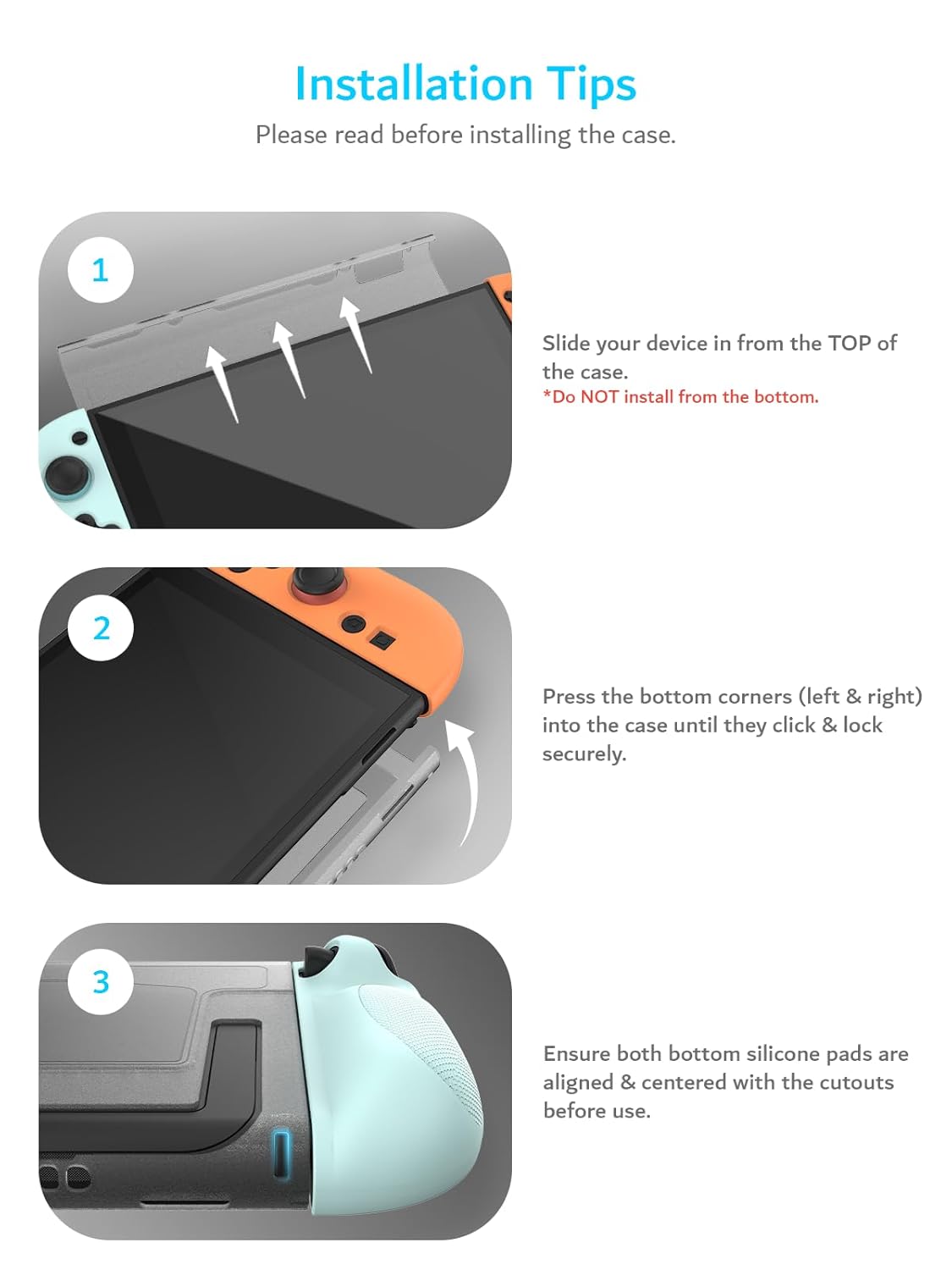 Nintendo Switch 2 (2025) Console PC Cover with Enhanced Shockproof TPU Handheld Grip