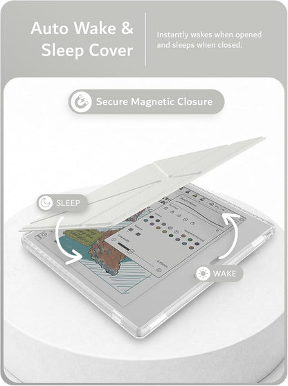 Boox Go 7 Case M-FLIP Detachable Smart Magnetic Cover with/Without Stylus