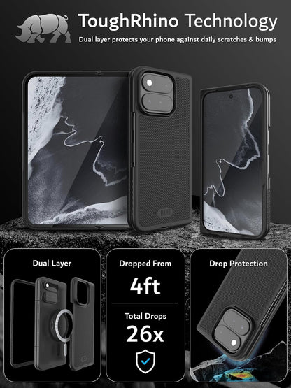 Google Pixel 11 Pro Fold 2025 [Pixelsnap & MagSafe Compatible] MergeGrip Case