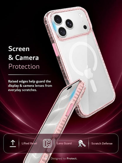 iPhone 17 Pro / 18 Pro LUCION [Magsafe Compatible] Transparent Anti-Yellowing Case