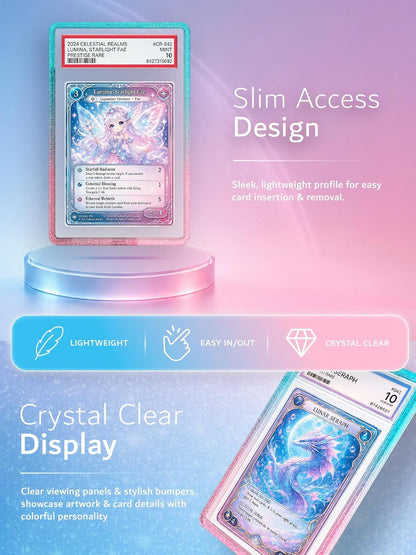 PSA Slab Guard Anti-UV Case LUCION Protective Graded Card Display Holder