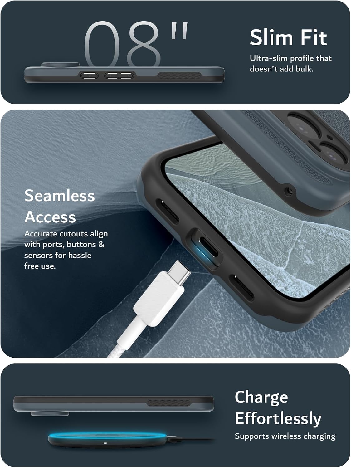 Google Pixel 11 Pro Pixelsnap Case MergeGrip Heavy Duty
