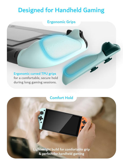 Nintendo Switch 2 (2025) Console PC Cover with Enhanced Shockproof TPU Handheld Grip