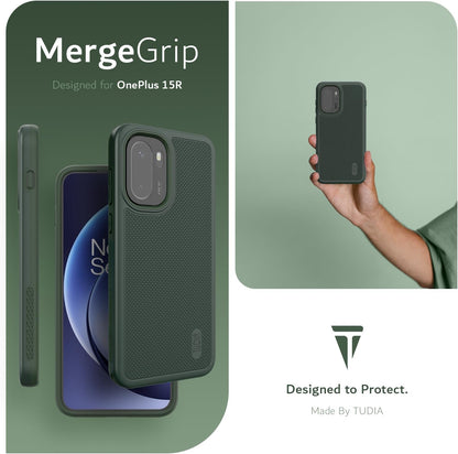 OnePlus 15R 5G Case (2026) MergeGrip Heavy Duty DualShield