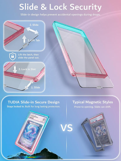 PSA Slab Guard Anti-UV Case LUCION Protective Graded Card Display Holder