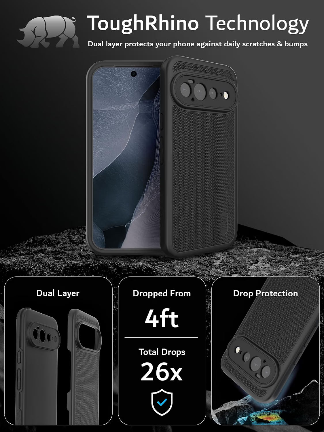 Google Pixel 11 Pro XL Pixelsnap Case MergeGrip Heavy Duty