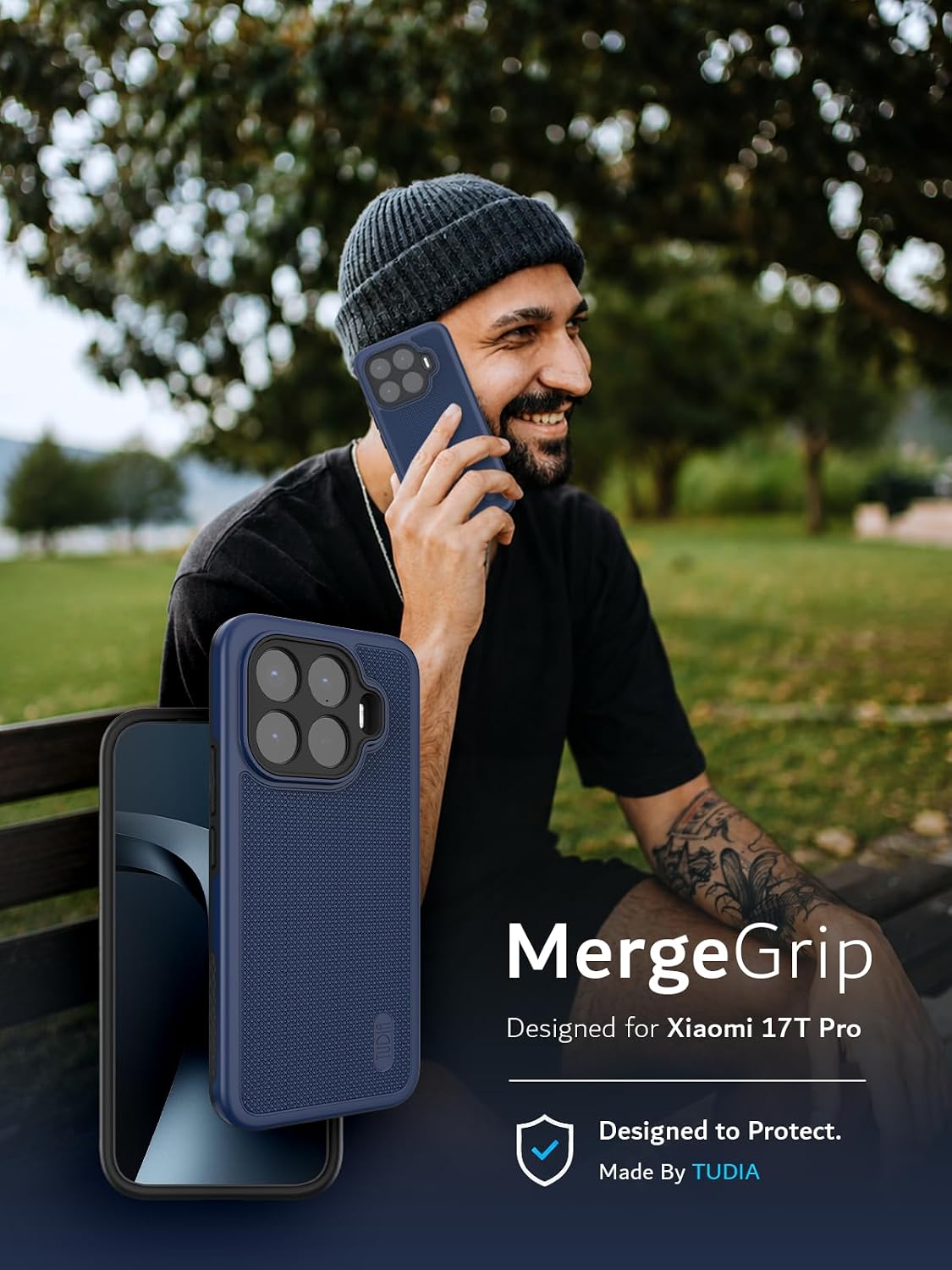 Xiaomi 17T Pro 5G (2026) Case MergeGrip Magsafe Heavy Duty DualShield