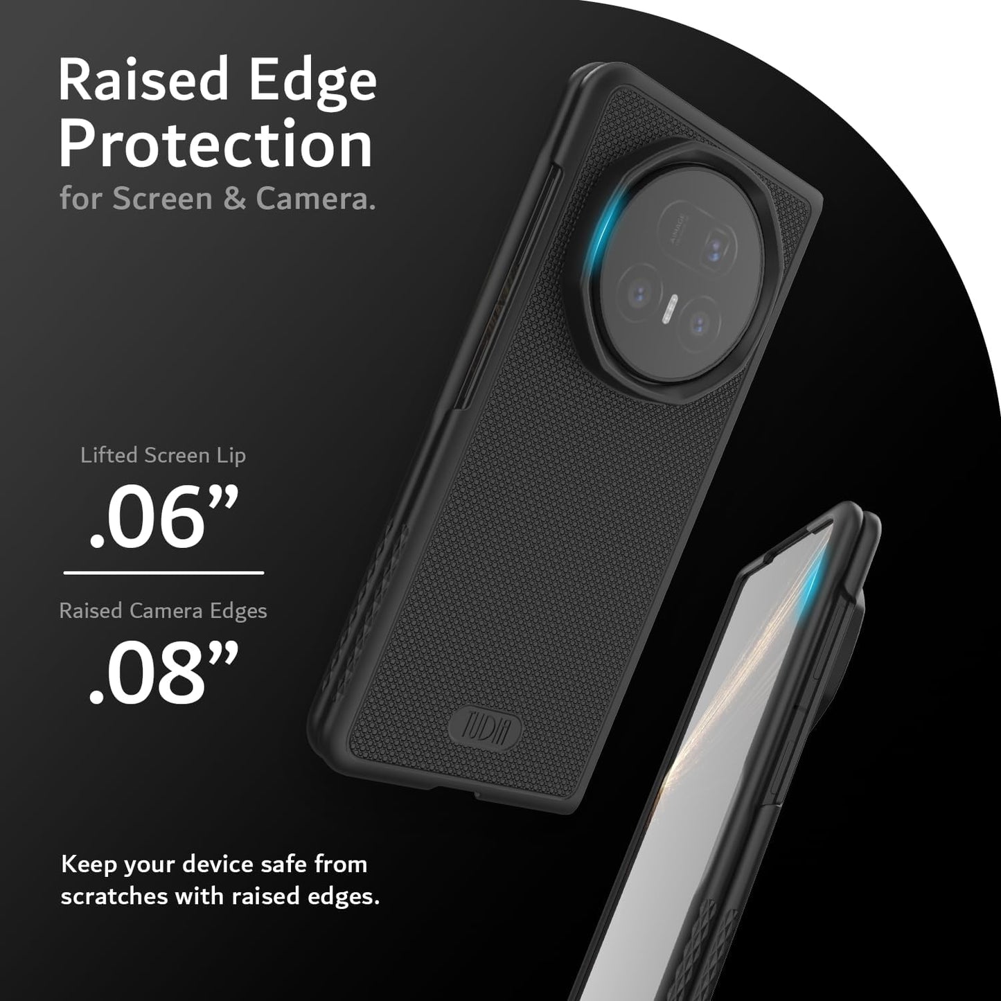 Honor Magic V5 (2025) Case MergeGrip [Magsafe] Heavy Duty Dual Shield