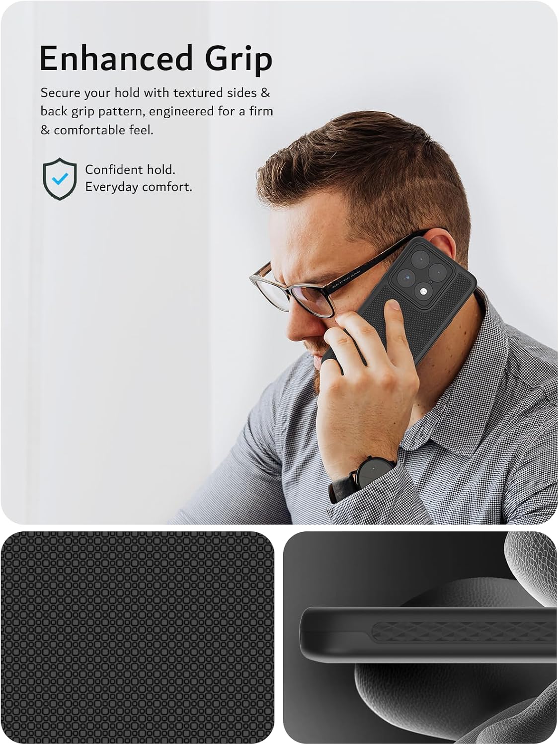 Motorola Signature Case (2026) / Motorola Edge 70 Ultra Case MergeGrip [Magsafe] Heavy Duty Case