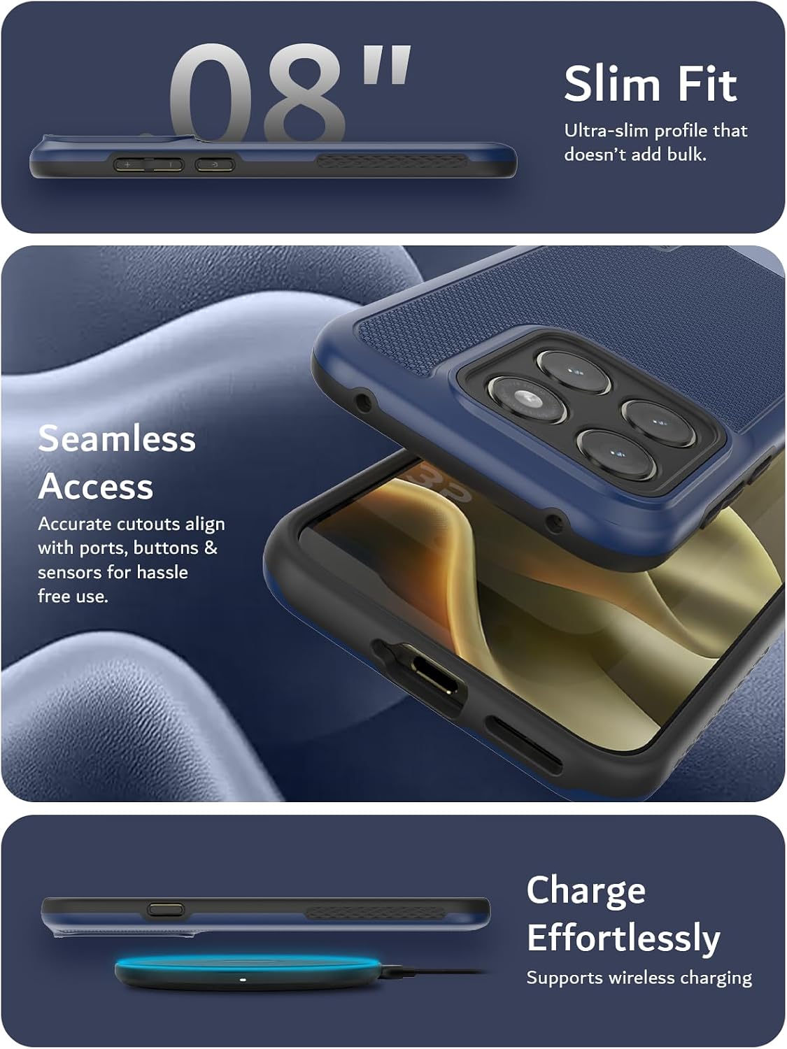 Motorola Edge 2026 Case MergeGrip [Magsafe] Heavy Duty Case
