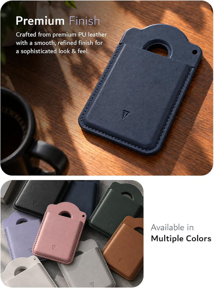 PLAUD Note Pro AI Voice Recorder Leather Magnetic Holder Case